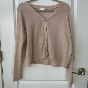 Cream Button Down Shirt!